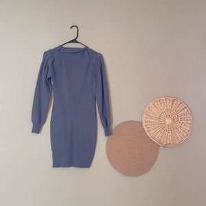 Ribbed Bodycon Sweater Dress